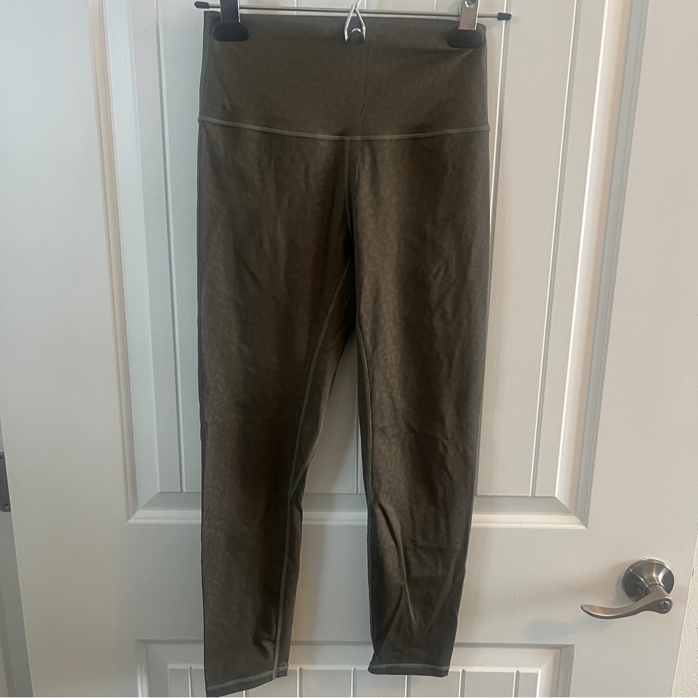 Born Primitive Leopard Green High-Waisted Leggings